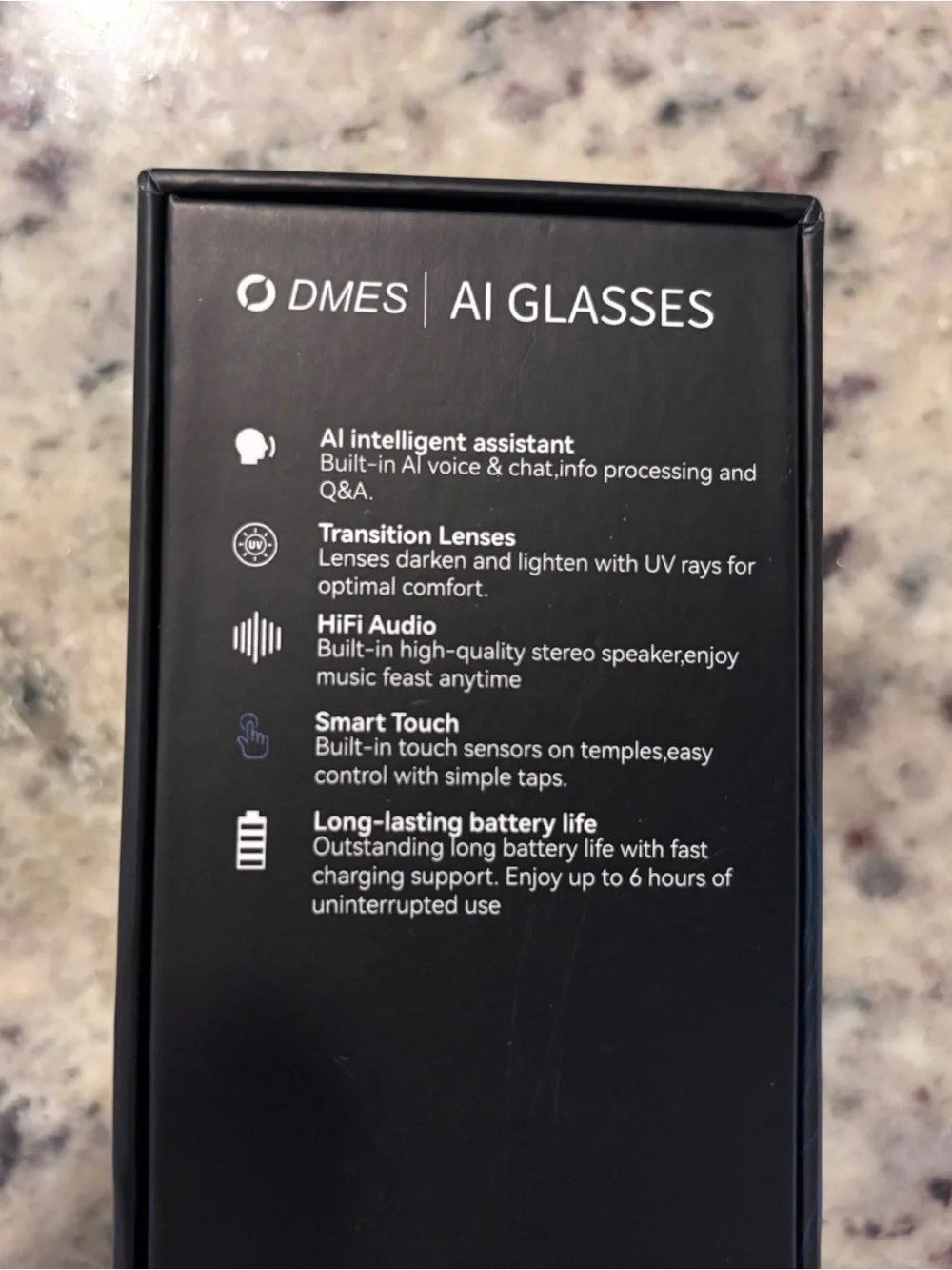 DMES AI Smart Glasses